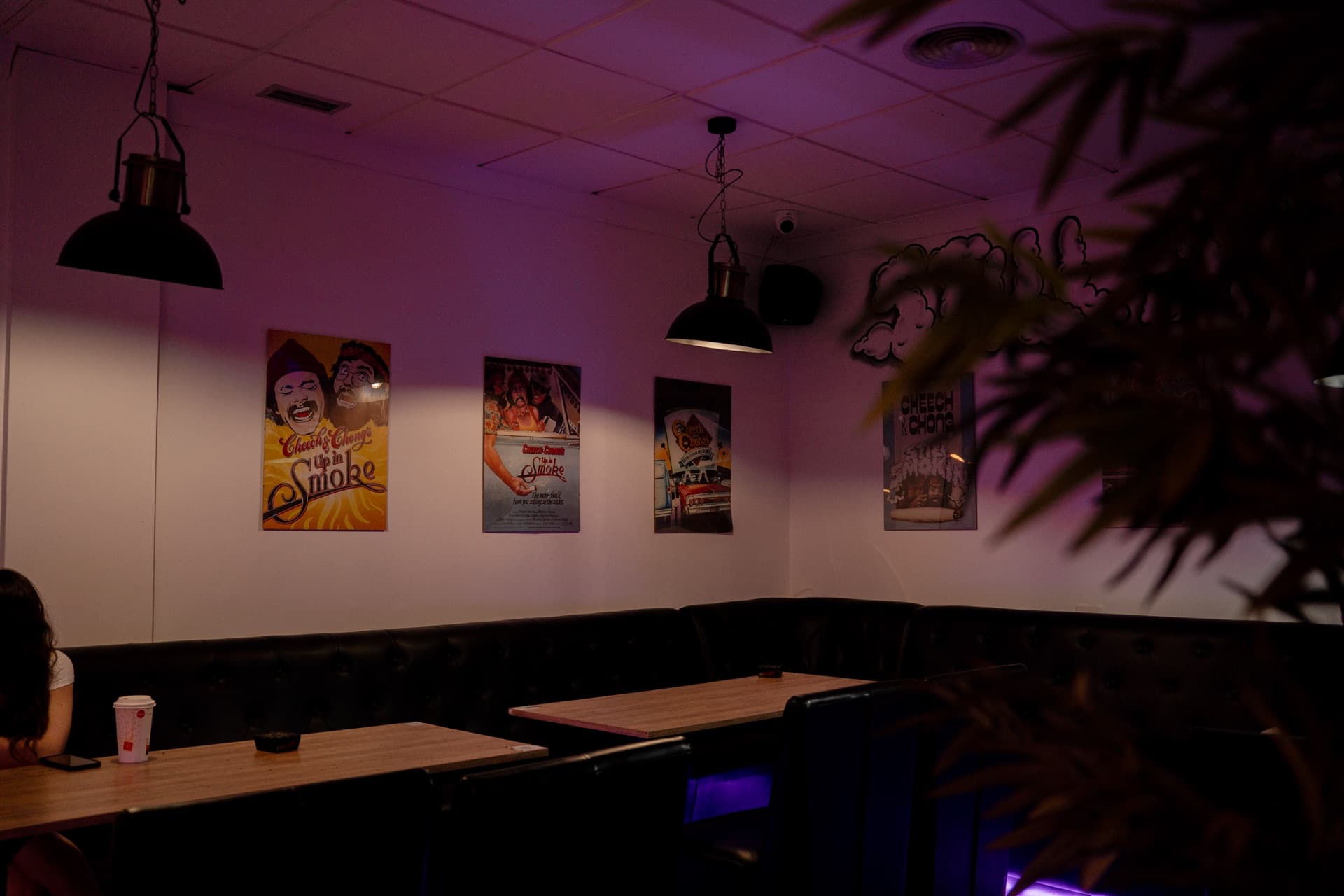 Inside the Mr Chong'z members' private lounge in Las Américas